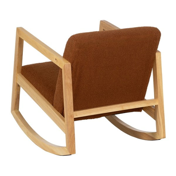 Hnědé houpací křeslo – Ixia-image-3