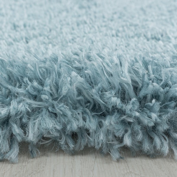 Modrý kulatý koberec ø 160 cm Fluffy – Ayyildiz Carpets-image-3