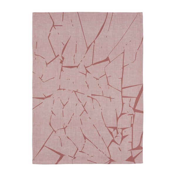 Růžová kuchyňská utěrka Zone Chaos, 70 x 50 cm