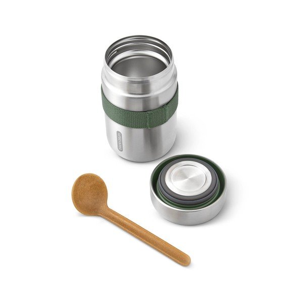 Termoska na jídlo z nerezové oceli ve stříbrné barvě 400 ml – Black + Blum-image-2