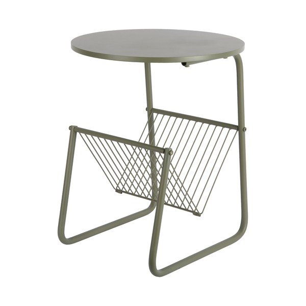 Kovový kulatý odkládací stolek ø 40 cm Riqueza Revista – Leitmotiv