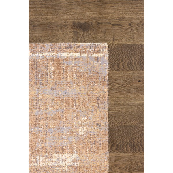 Hnědý vlněný koberec 133x180 cm Layers – Agnella-image-3