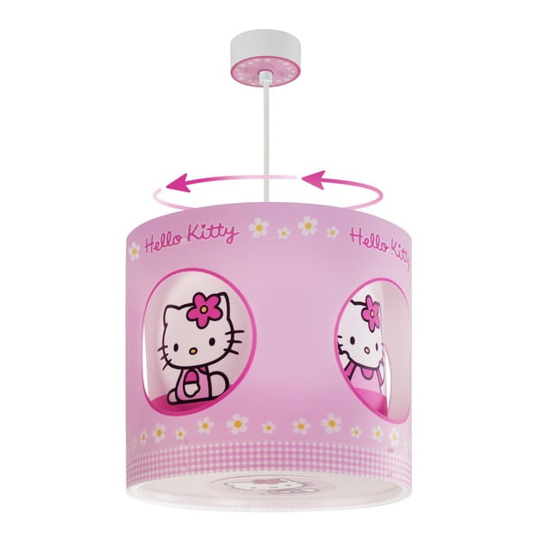 Závěsná lampa Hello Kitty, otočná