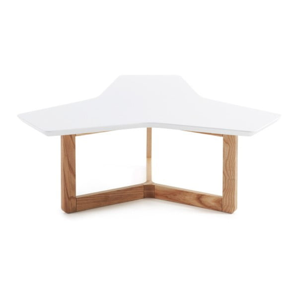 Bílý konferenční stolek Forma Triangle