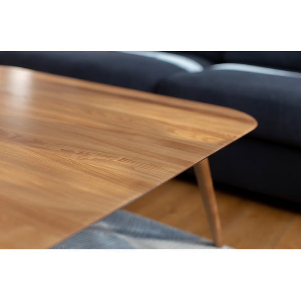 Konferenční stolek z jasanového dřeva Ragaba Contrast Tetra, 110 x 110cm-image-2