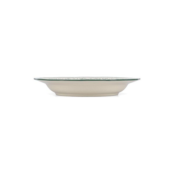 Zelený/slonovinový hluboký  porcelánový talíř ø 23 cm Cyril – S|P Collection-image-3
