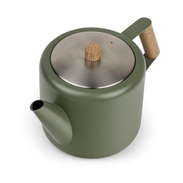 Zelená konvice na čaj z nerezové oceli 1,1 l Duet Boston – Bredemeijer-image-4