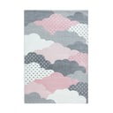 Růžovo-šedý dětský koberec 140x200 cm Bambi – Ayyildiz Carpets