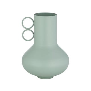 Kovová váza šalvějově zelená (výška 20 cm) Loha – Blomus