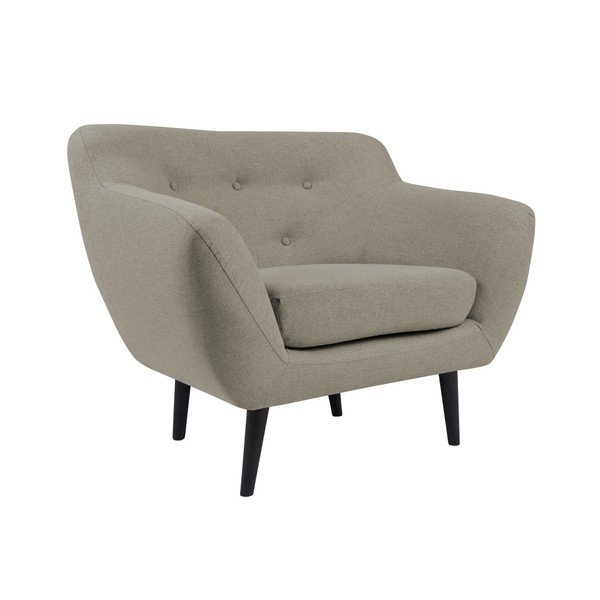 Hnědé křeslo s hnědými nohami Mazzini Sofas Piemont-image-3