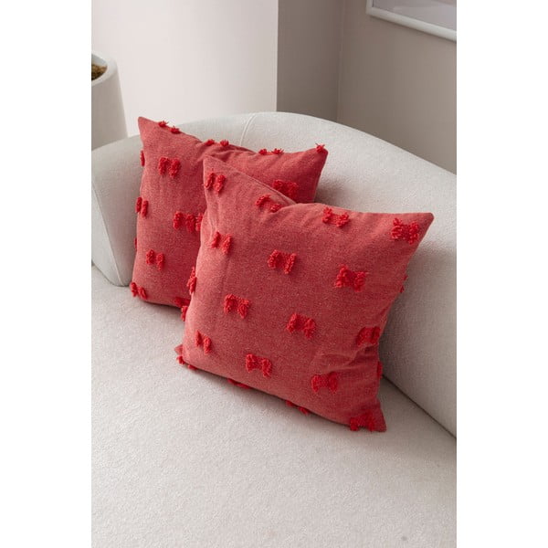 Povlaky na polštáře v sadě 2 ks 43x43 cm Tuffet – Mioli Decor-image-2