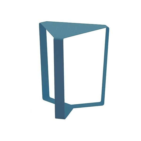 Tmavě modrý odkládací stolek MEME Design Finity, výška 40 cm