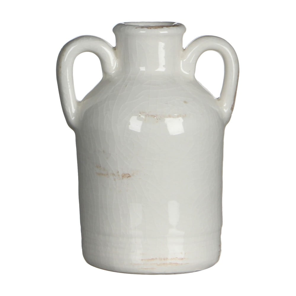 Keramická váza Sil White, 14x7.5 cm