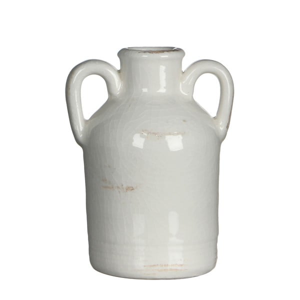 Keramická váza Sil White, 14x7.5 cm