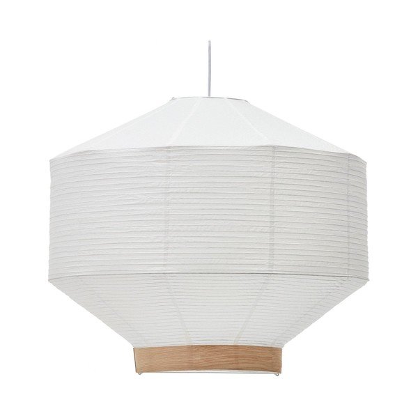 Bílé stínidlo ø 80 cm Hila – Kave Home