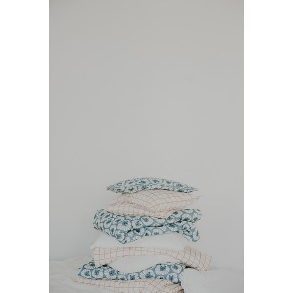 Béžová souprava do postýlky Camel Check – Malomi Kids-image-4