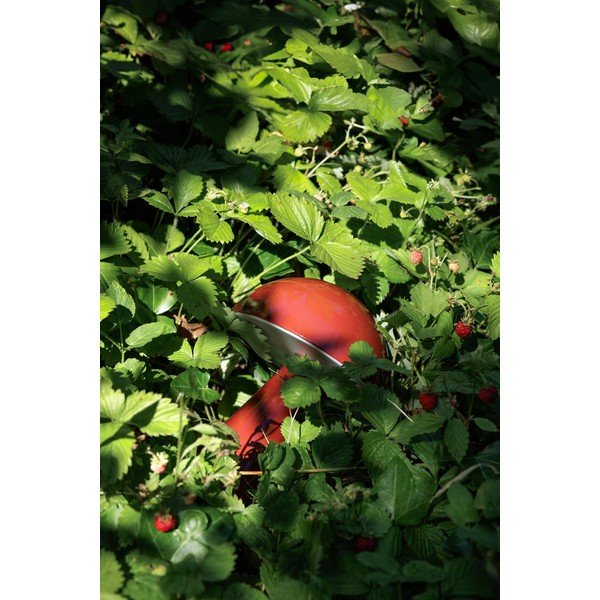 Červená LED stmívatelná stolní lampa (výška 20 cm) Mush – Hübsch-image-4