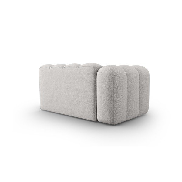 Světle šedý modul pohovky (levý roh) Lupine – Micadoni Home-image-4