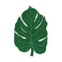 Tmavě zelený pratelný ručně tkaný bavlněný dětský koberec 120x180 cm Monstera Leaf – Lorena Canals
