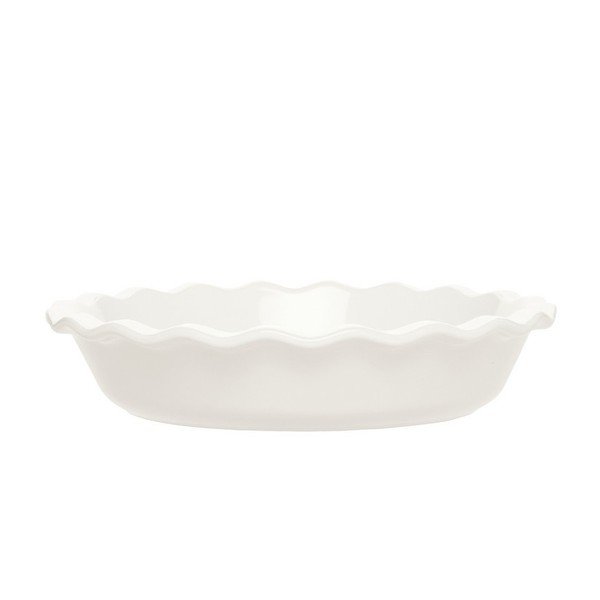 Bílá forma na pie Emile Henry, ⌀ 26 cm