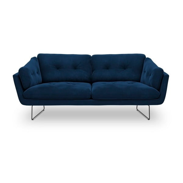 Královsky modrá pohovka se sametovým potahem Windsor & Co Sofas Gravity