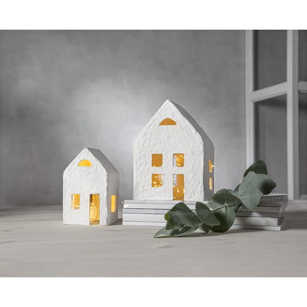 Bílá vánoční světelná dekorace 2 ks Plain – Star Trading-image-1