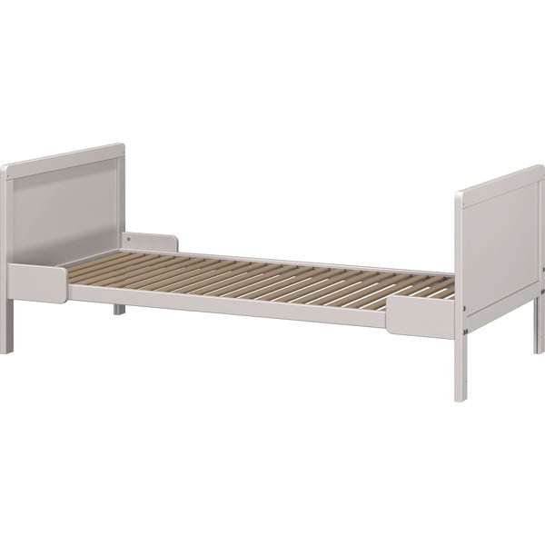 Krémová postýlka z masivního dřeva 70x140 cm Alkmaar – Germania-image-2