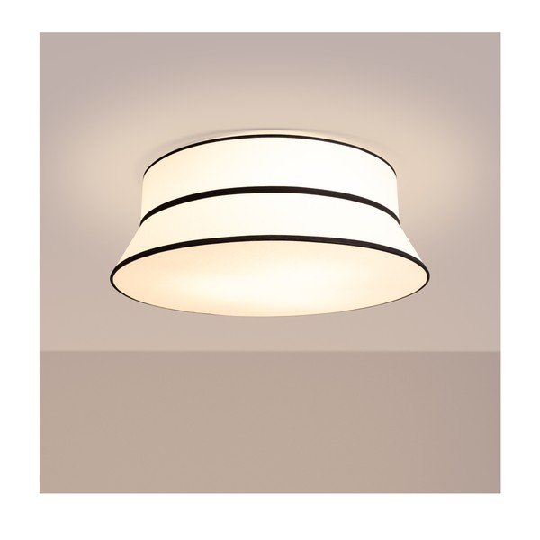 Bílé papírové stropní svítidlo ø 60 cm TOP – Thoro-image-2