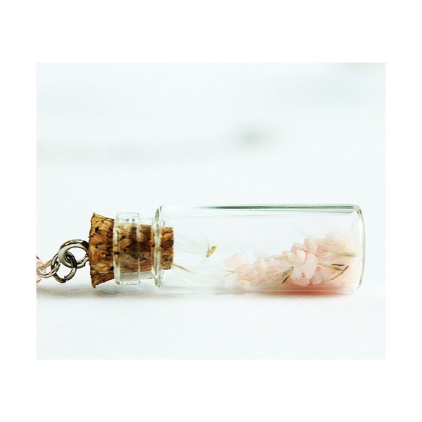 Náhrdelník Wish Bottle and Dandelions-image-2