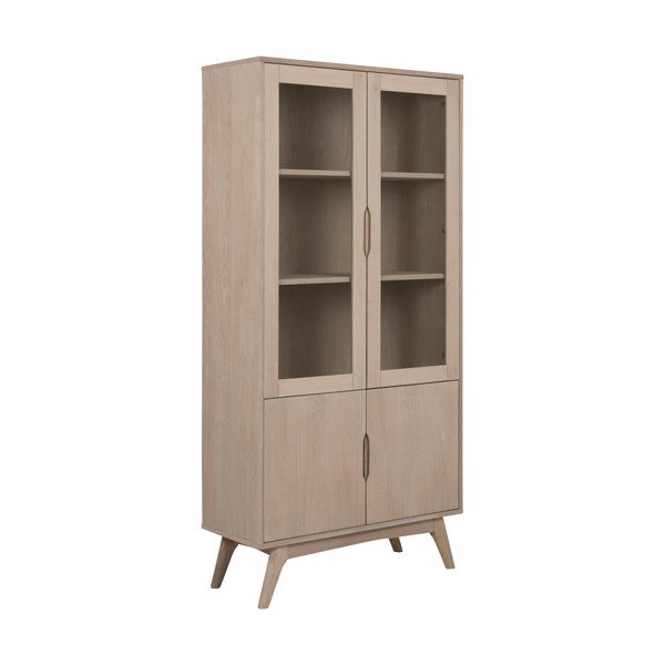 Vitrína v dekoru dubu 94x192 cm Marte - Actona-image-1