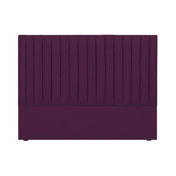 Fialové čelo postele Cosmopolitan Design NJ, 140 x 120 cm