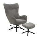 Antracitově šedý set ušáku a podnožky Actona Talgarth