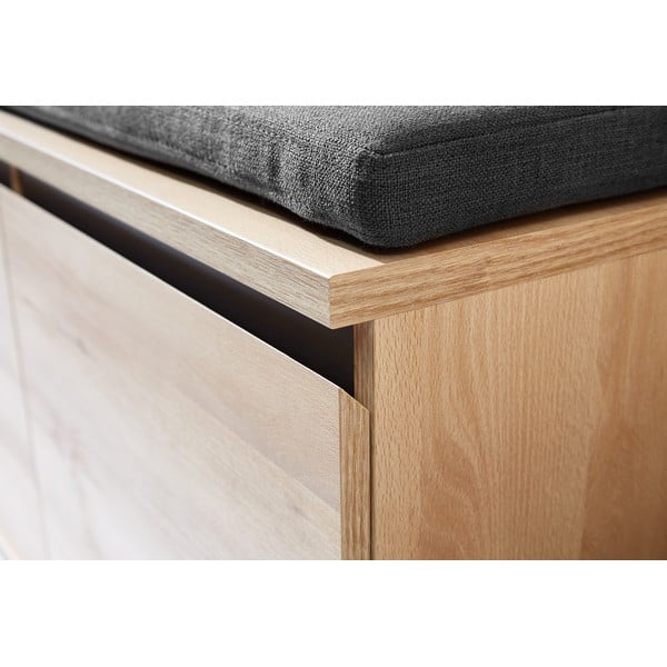 Botník v dekoru buku s lavicí Lissabon - Germania-image-4