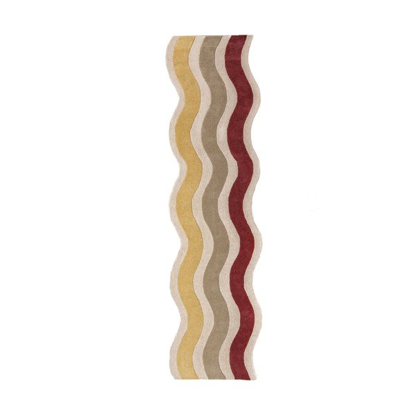 Ručně tkaný vlněný běhoun 80x300 cm Cascade Wool – Flair Rugs