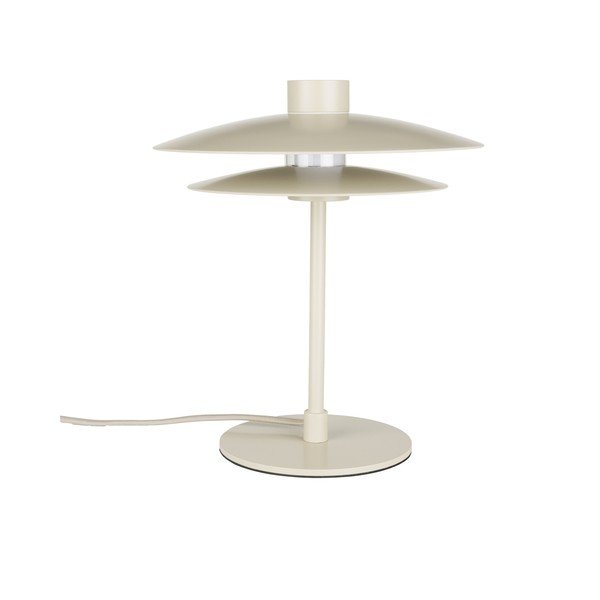 Béžová kovová stolní lampa (výška 32 cm) Wubbo – White Label