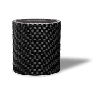 Tmavě šedý květináč Keter Planter, ø 35 cm