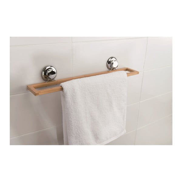 Bambusový nástěnný držák na ručníky Compactor Spa-image-2