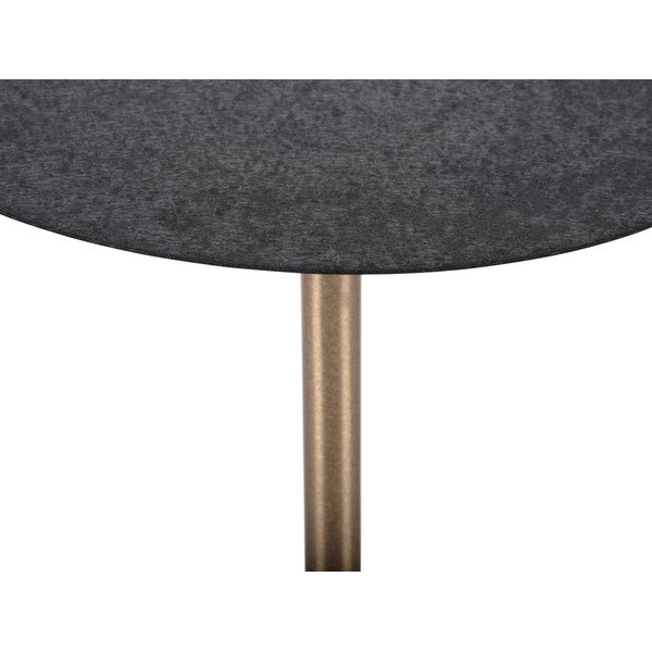 Kovový kulatý odkládací stolek ø 50 cm  Dex  – Leitmotiv-image-3