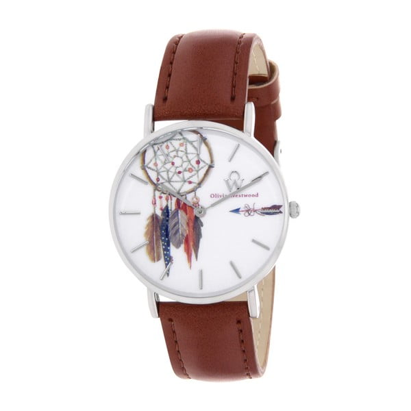 Dámské hodinky s řemínkem v hnědé barvě Olivia Westwood Hanna