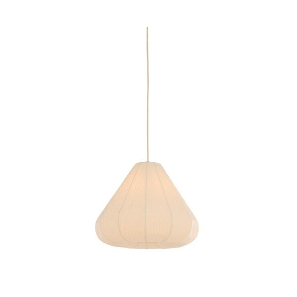 Krémové závěsné svítidlo s papírovým stínidlem ø 10 cm Sarella – Light & Living-image-2