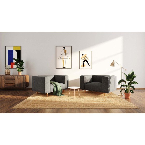 Šedé relaxační křeslo Kukumo – Ame Yens-image-4