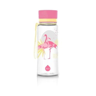 Růžová láhev Equa Flamingo, 400 ml