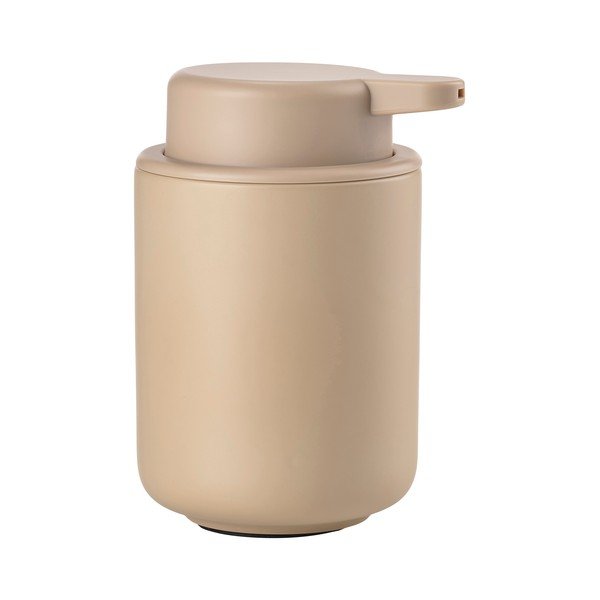 Béžový kameninový dávkovač mýdla 250 ml Ume – Zone