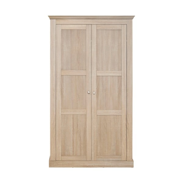 Šatní skříň v dekoru dubu v přírodní barvě 100x180 cm Binza – Støraa