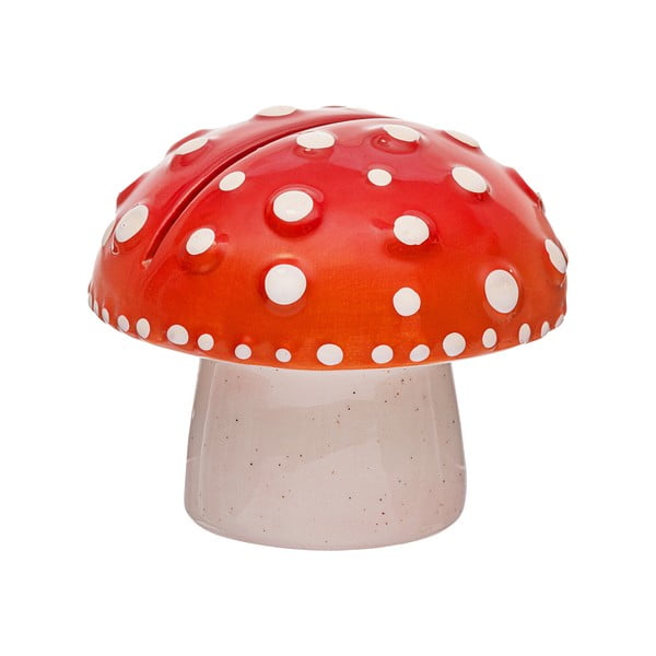Červený kamenný stojací stojan na fotky 7x6 cm Mushroom – Sass & Belle