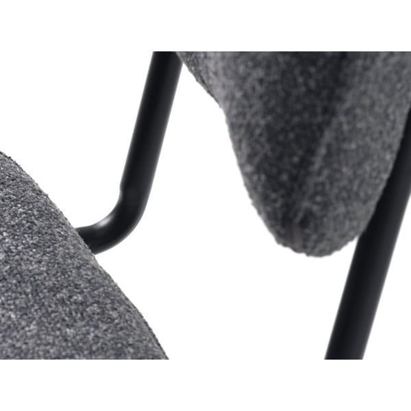 Tmavě šedá jídelní židle Buffalo – Unique Furniture-image-4