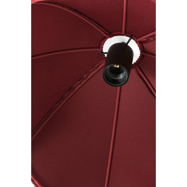 Vínové závěsné svítidlo s textilním stínidlem ø 40 cm Malacia – Light & Living-image-1