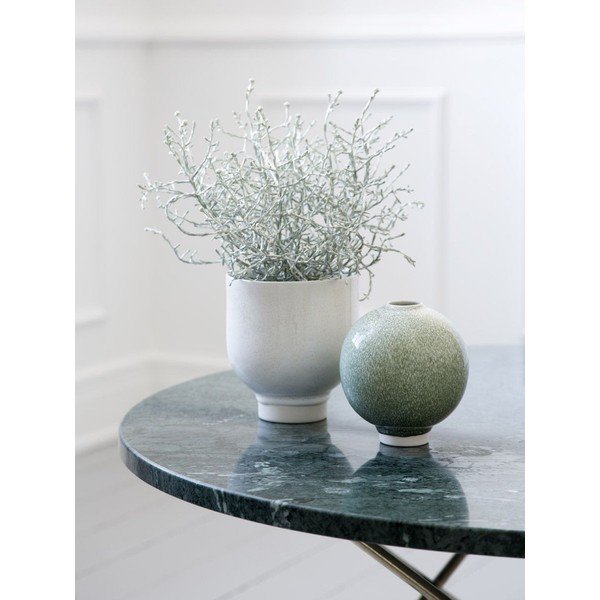 Bílý porcelánový květináč Kähler Design Unico, ⌀ 12 cm-image-1