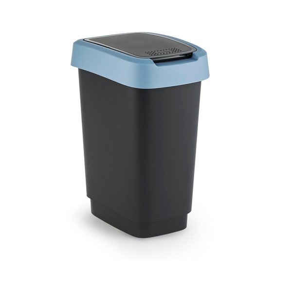 Odpadkový koš z recyklovaného plastu 10 l Twist - Rotho-image-2
