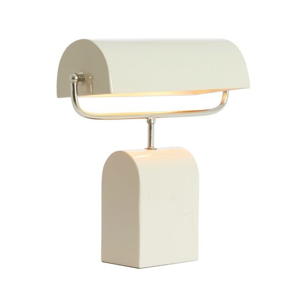 Krémová kovová stolní lampa (výška 38 cm) Cardona – Light & Living-image-2